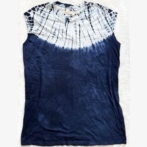 RAQUEL ALLEGRA TIE DYE TUNIC TANK OR DRESS Size Medium